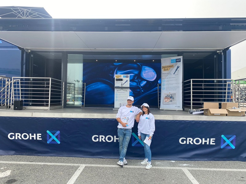 Organizzazione del tour promozionale italiano di Grohe - 0